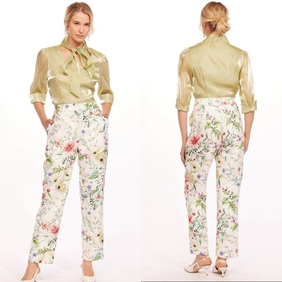 Eva Franco Giada Pant in Pink Magnolia NWT - Picture 1 of 13
